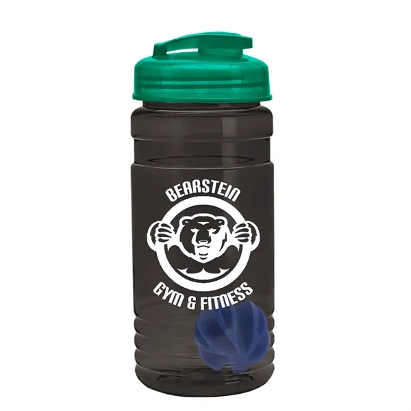 20 oz / 600ml Transparent Shaker Bottle with Mixing Ball and... from ASI 40480 Koozie Group