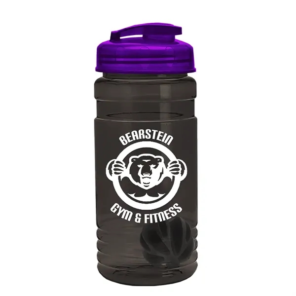 20 oz / 600ml Transparent Shaker Bottle with Mixing Ball and... from ASI 40480 Koozie Group
