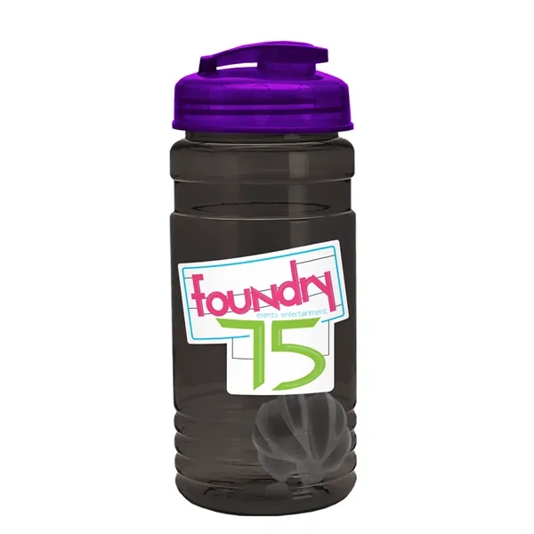 20 oz / 600ml Transparent Shaker Bottle with Mixing Ball and... from ASI 40480 Koozie Group