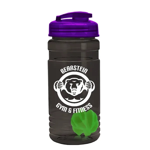 20 oz / 600ml Transparent Shaker Bottle with Mixing Ball and... from ASI 40480 Koozie Group