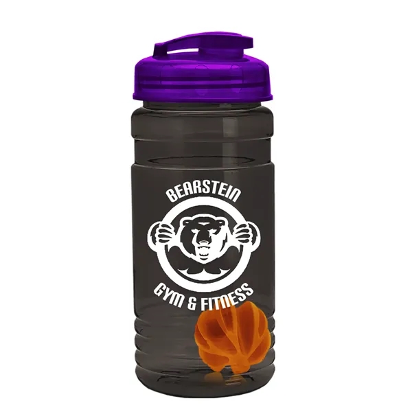 20 oz / 600ml Transparent Shaker Bottle with Mixing Ball and... from ASI 40480 Koozie Group