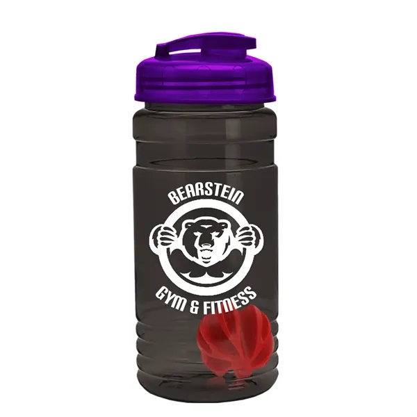 20 oz / 600ml Transparent Shaker Bottle with Mixing Ball and... from ASI 40480 Koozie Group