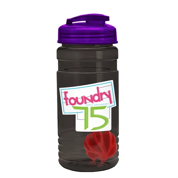 20 oz / 600ml Transparent Shaker Bottle with Mixing Ball and... from ASI 40480 Koozie Group