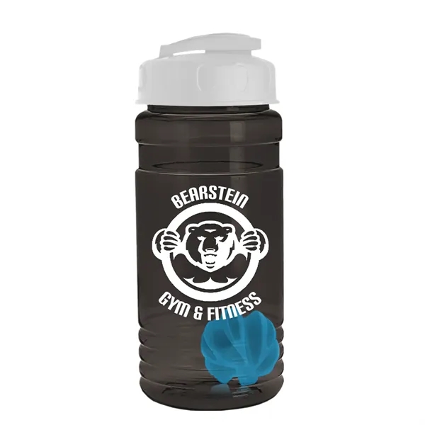 20 oz / 600ml Transparent Shaker Bottle with Mixing Ball and... from ASI 40480 Koozie Group