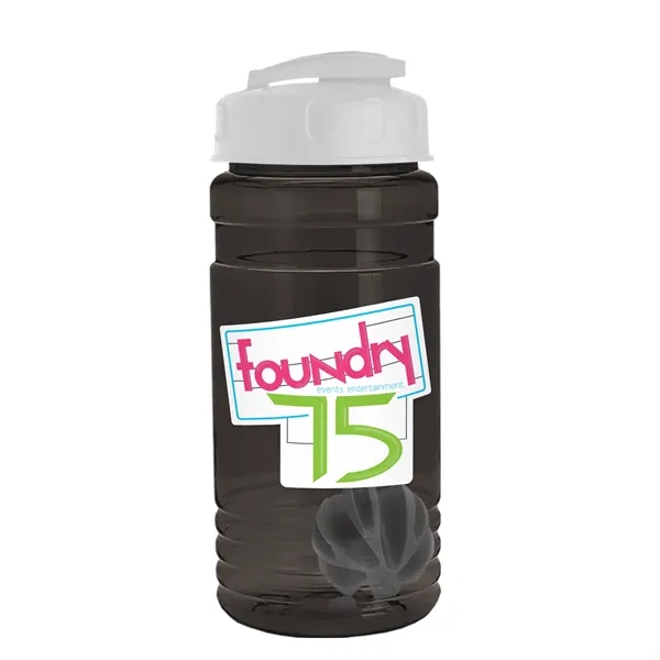 20 oz / 600ml Transparent Shaker Bottle with Mixing Ball and... from ASI 40480 Koozie Group