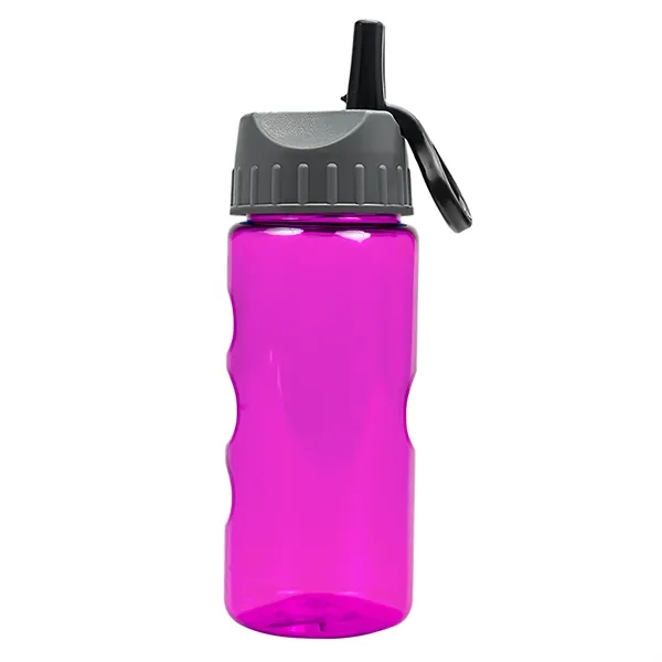 22 oz Mini Mountain Bottle w/ Flip Straw Lid... from ASI 40480 Koozie Group