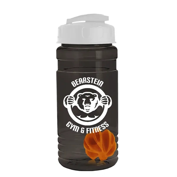 20 oz / 600ml Transparent Shaker Bottle with Mixing Ball and... from ASI 40480 Koozie Group
