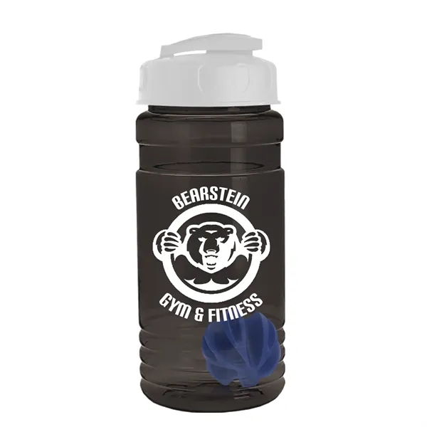 20 oz / 600ml Transparent Shaker Bottle with Mixing Ball and... from ASI 40480 Koozie Group