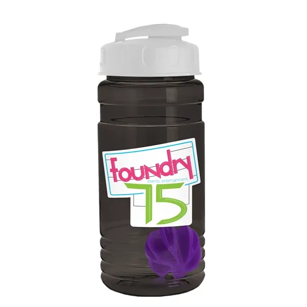 20 oz / 600ml Transparent Shaker Bottle with Mixing Ball and... from ASI 40480 Koozie Group