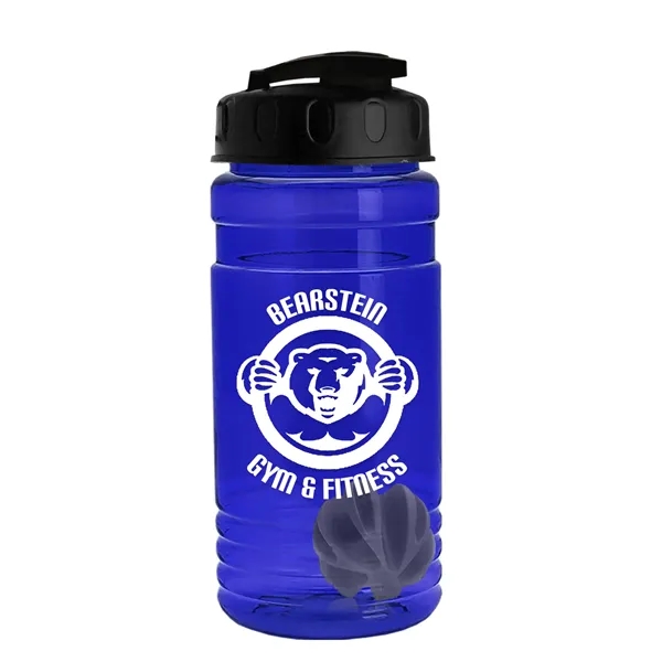 20 oz / 600ml Transparent Shaker Bottle with Mixing Ball and... from ASI 40480 Koozie Group