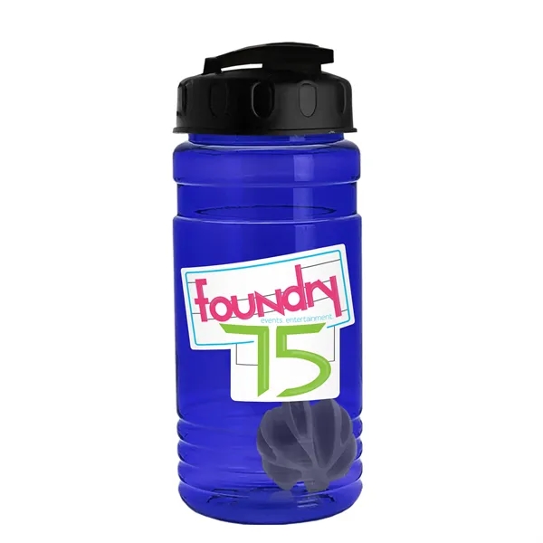 20 oz / 600ml Transparent Shaker Bottle with Mixing Ball and... from ASI 40480 Koozie Group