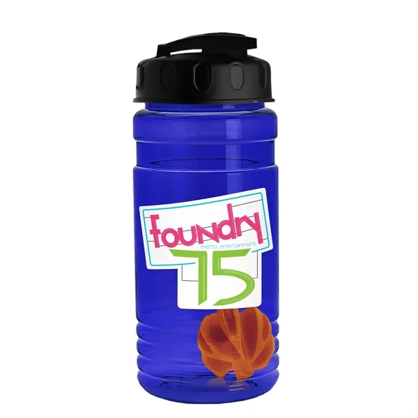 20 oz / 600ml Transparent Shaker Bottle with Mixing Ball and... from ASI 40480 Koozie Group