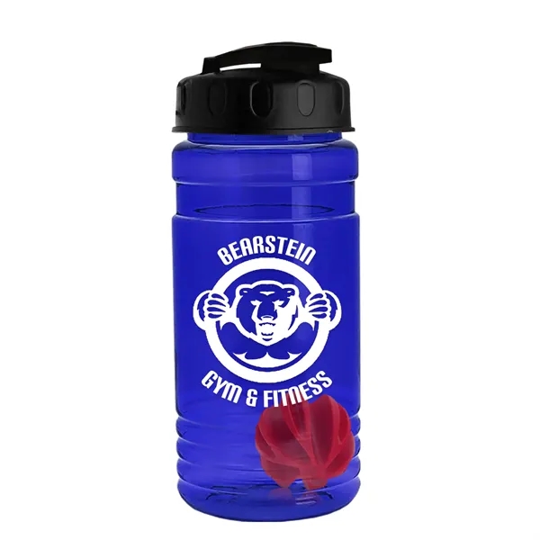 20 oz / 600ml Transparent Shaker Bottle with Mixing Ball and... from ASI 40480 Koozie Group