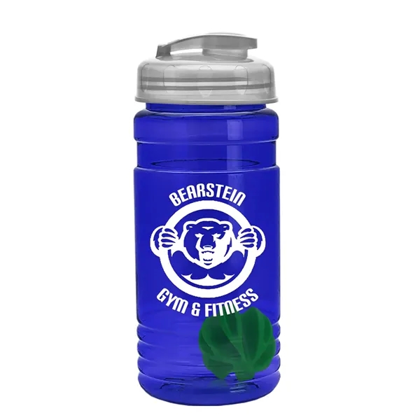 20 oz / 600ml Transparent Shaker Bottle with Mixing Ball and... from ASI 40480 Koozie Group