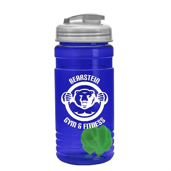 20 oz / 600ml Transparent Shaker Bottle with Mixing Ball and... from ASI 40480 Koozie Group