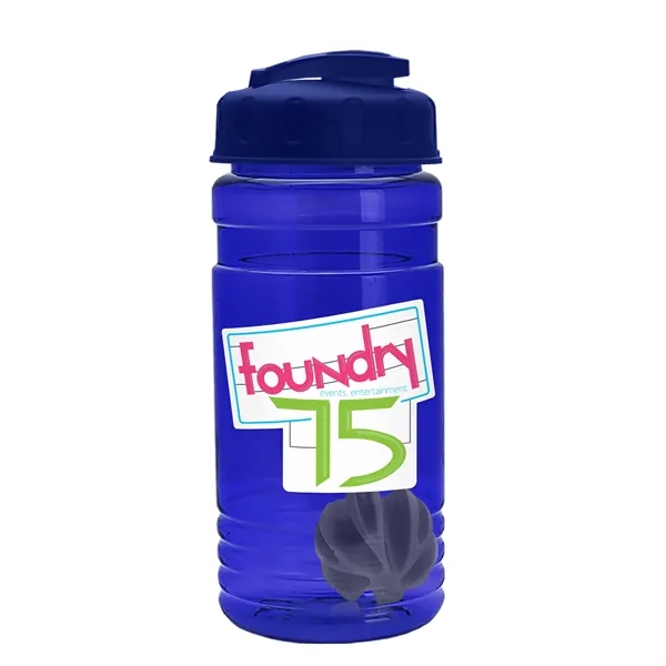 20 oz / 600ml Transparent Shaker Bottle with Mixing Ball and... from ASI 40480 Koozie Group