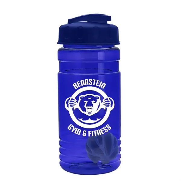 20 oz / 600ml Transparent Shaker Bottle with Mixing Ball and... from ASI 40480 Koozie Group