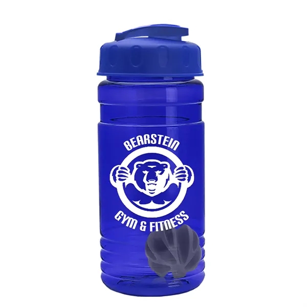 20 oz / 600ml Transparent Shaker Bottle with Mixing Ball and... from ASI 40480 Koozie Group