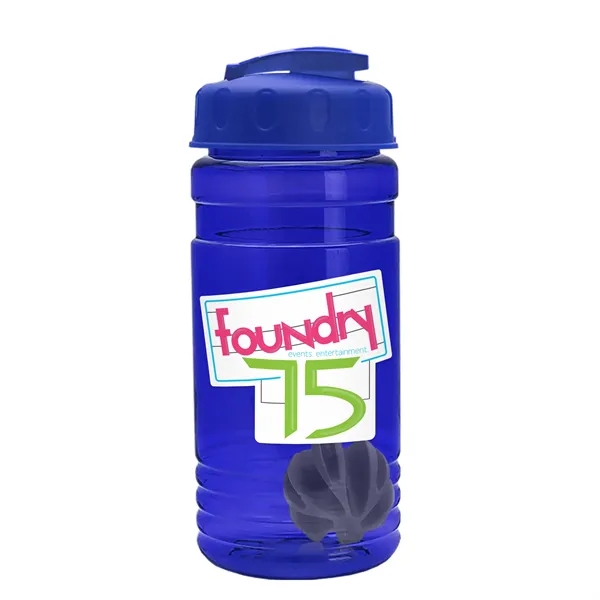 20 oz / 600ml Transparent Shaker Bottle with Mixing Ball and... from ASI 40480 Koozie Group