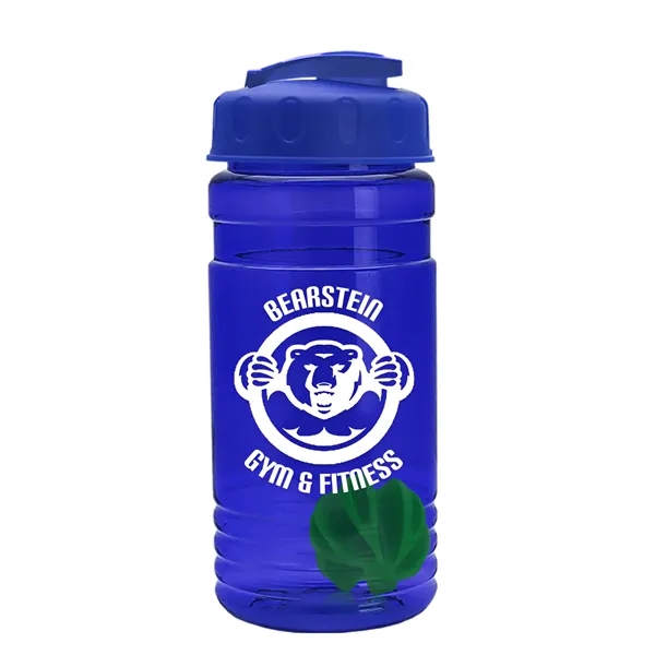 20 oz / 600ml Transparent Shaker Bottle with Mixing Ball and... from ASI 40480 Koozie Group