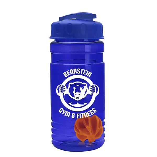 20 oz / 600ml Transparent Shaker Bottle with Mixing Ball and... from ASI 40480 Koozie Group