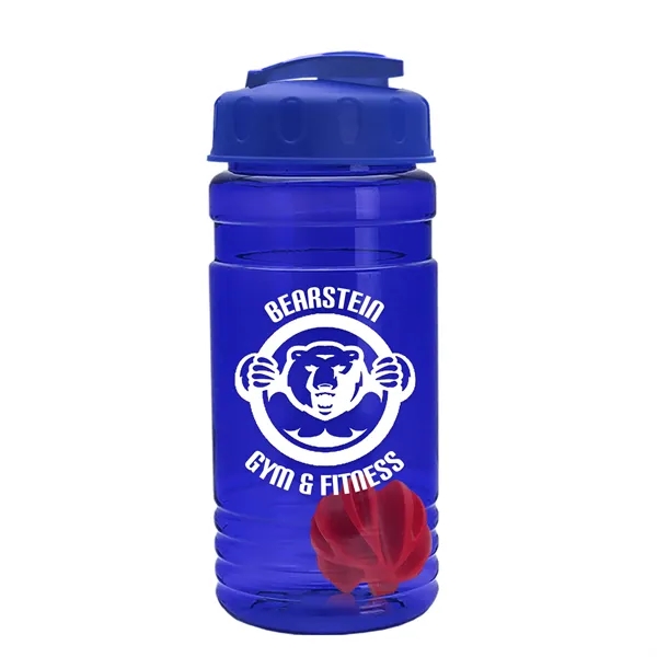 20 oz / 600ml Transparent Shaker Bottle with Mixing Ball and... from ASI 40480 Koozie Group