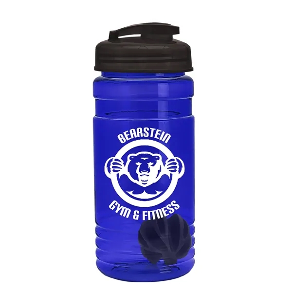 20 oz / 600ml Transparent Shaker Bottle with Mixing Ball and... from ASI 40480 Koozie Group