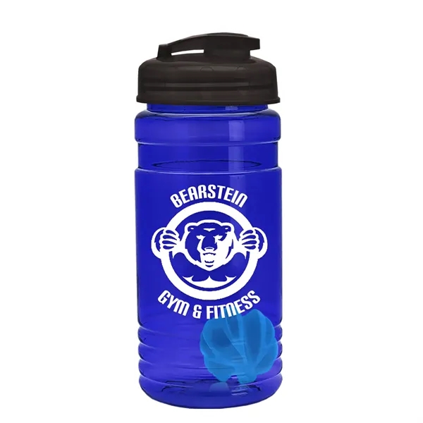20 oz / 600ml Transparent Shaker Bottle with Mixing Ball and... from ASI 40480 Koozie Group