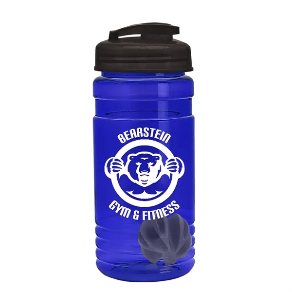 20 oz / 600ml Transparent Shaker Bottle with Mixing Ball and... from ASI 40480 Koozie Group