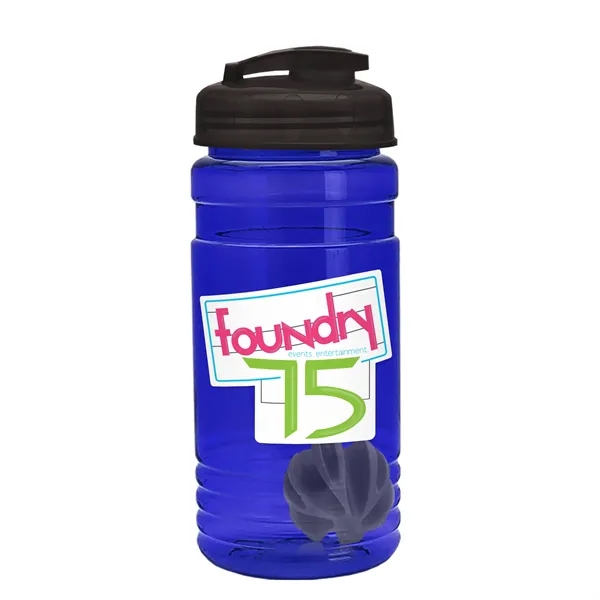 20 oz / 600ml Transparent Shaker Bottle with Mixing Ball and... from ASI 40480 Koozie Group