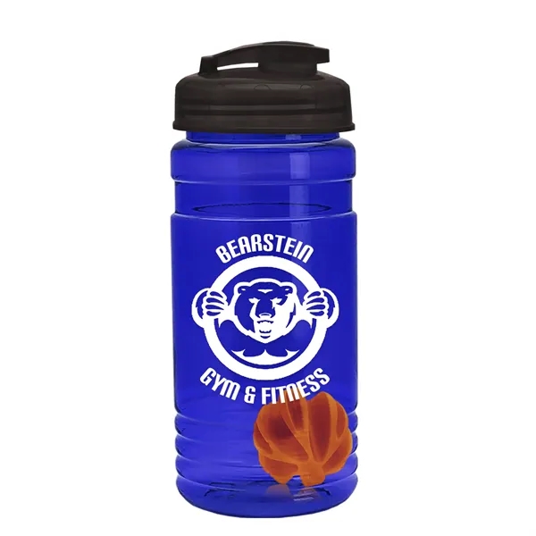 20 oz / 600ml Transparent Shaker Bottle with Mixing Ball and... from ASI 40480 Koozie Group