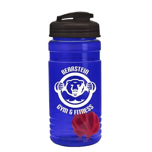 20 oz / 600ml Transparent Shaker Bottle with Mixing Ball and... from ASI 40480 Koozie Group