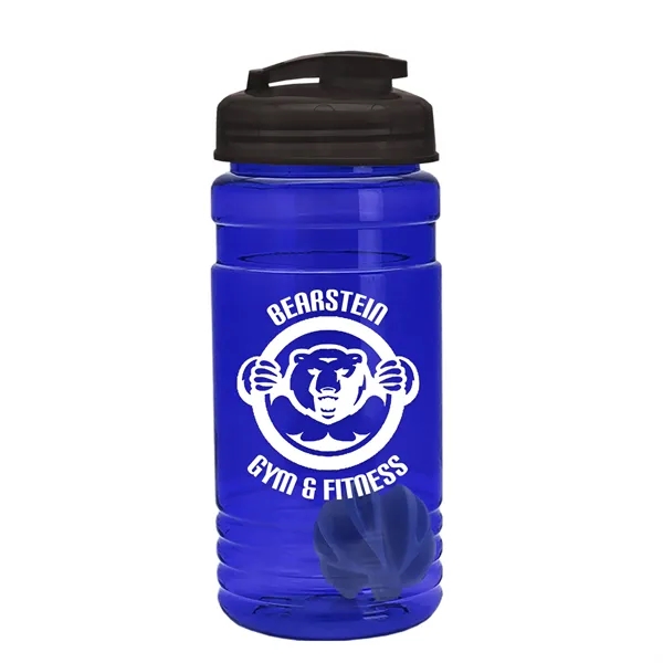 20 oz / 600ml Transparent Shaker Bottle with Mixing Ball and... from ASI 40480 Koozie Group