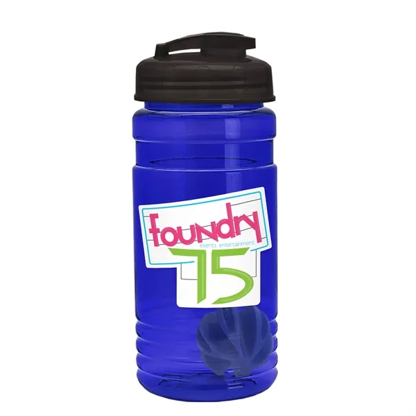 20 oz / 600ml Transparent Shaker Bottle with Mixing Ball and... from ASI 40480 Koozie Group