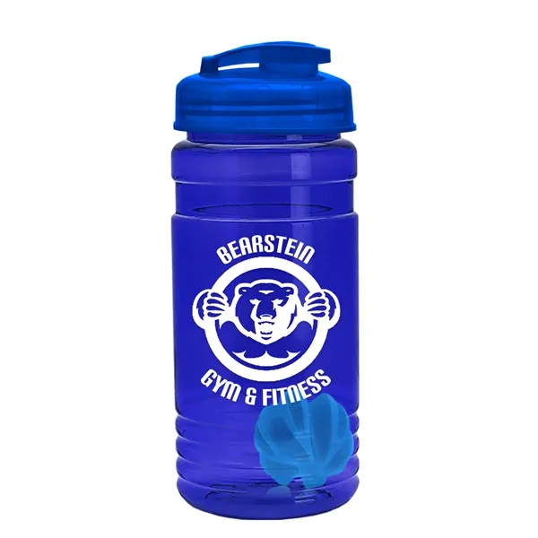 20 oz / 600ml Transparent Shaker Bottle with Mixing Ball and... from ASI 40480 Koozie Group