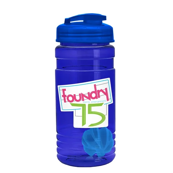 20 oz / 600ml Transparent Shaker Bottle with Mixing Ball and... from ASI 40480 Koozie Group