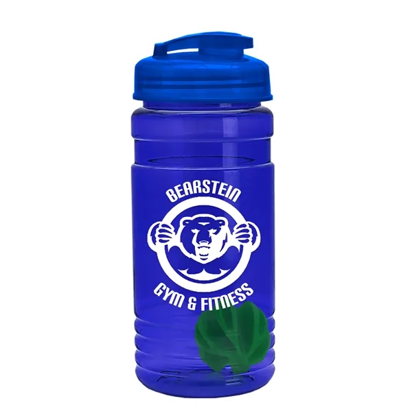 20 oz / 600ml Transparent Shaker Bottle with Mixing Ball and... from ASI 40480 Koozie Group