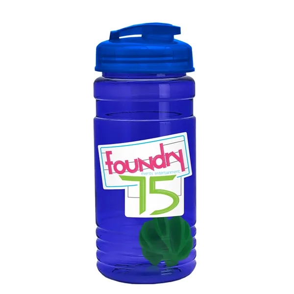 20 oz / 600ml Transparent Shaker Bottle with Mixing Ball and... from ASI 40480 Koozie Group