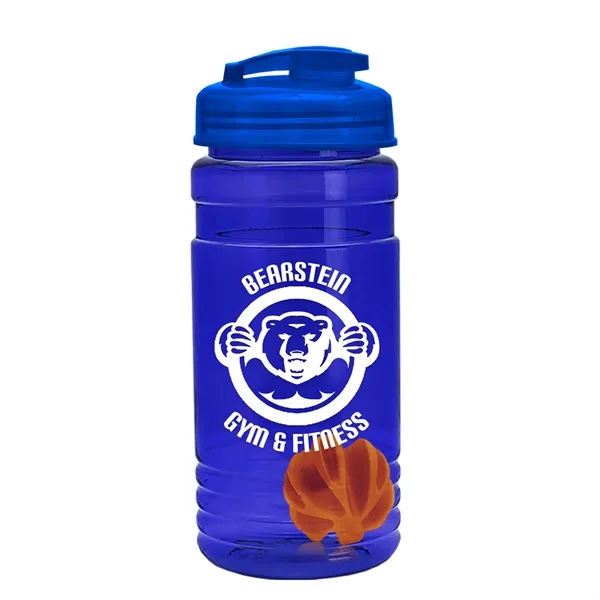 20 oz / 600ml Transparent Shaker Bottle with Mixing Ball and... from ASI 40480 Koozie Group