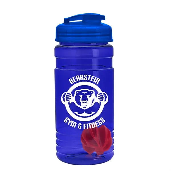 20 oz / 600ml Transparent Shaker Bottle with Mixing Ball and... from ASI 40480 Koozie Group