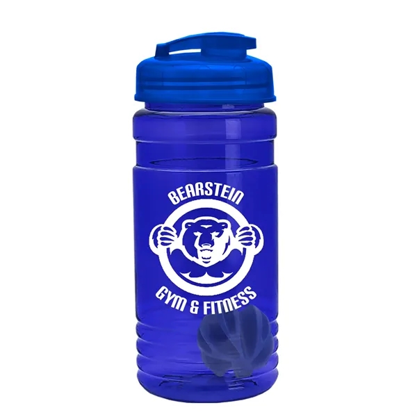 20 oz / 600ml Transparent Shaker Bottle with Mixing Ball and... from ASI 40480 Koozie Group