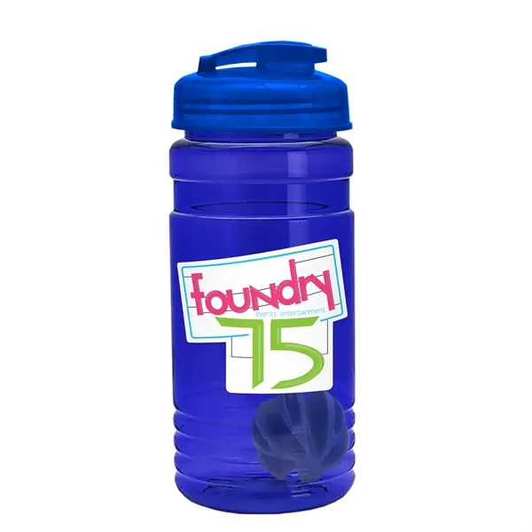 20 oz / 600ml Transparent Shaker Bottle with Mixing Ball and... from ASI 40480 Koozie Group