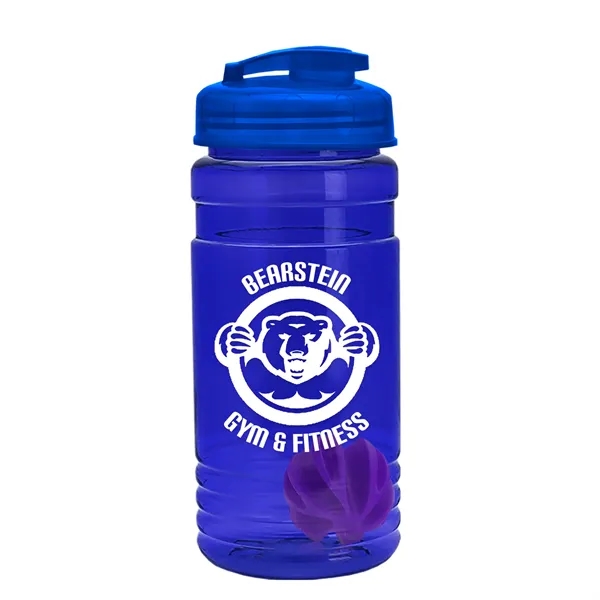 20 oz / 600ml Transparent Shaker Bottle with Mixing Ball and... from ASI 40480 Koozie Group