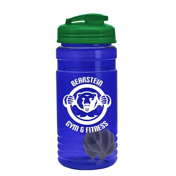 20 oz / 600ml Transparent Shaker Bottle with Mixing Ball and... from ASI 40480 Koozie Group