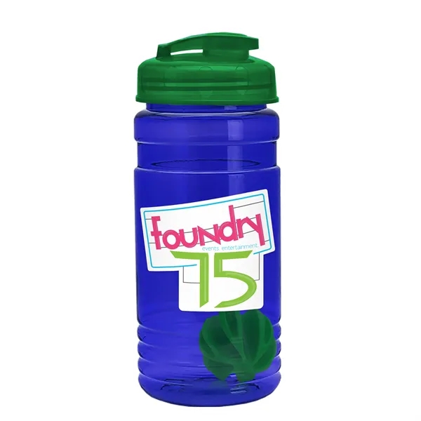 20 oz / 600ml Transparent Shaker Bottle with Mixing Ball and... from ASI 40480 Koozie Group