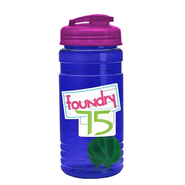 20 oz / 600ml Transparent Shaker Bottle with Mixing Ball and... from ASI 40480 Koozie Group