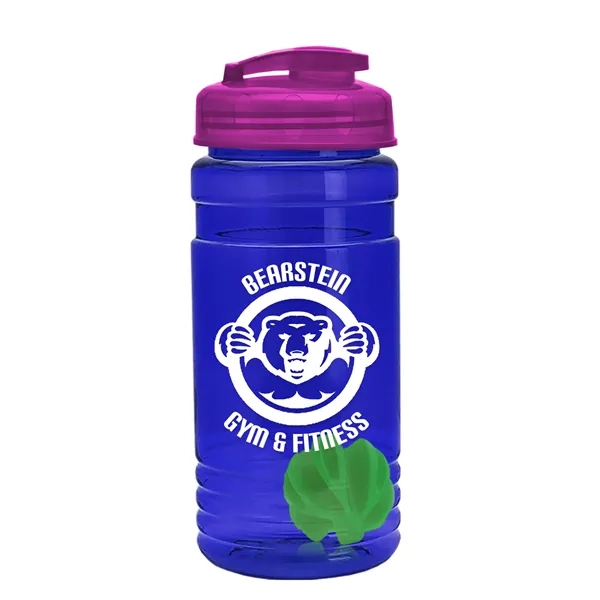 20 oz / 600ml Transparent Shaker Bottle with Mixing Ball and... from ASI 40480 Koozie Group