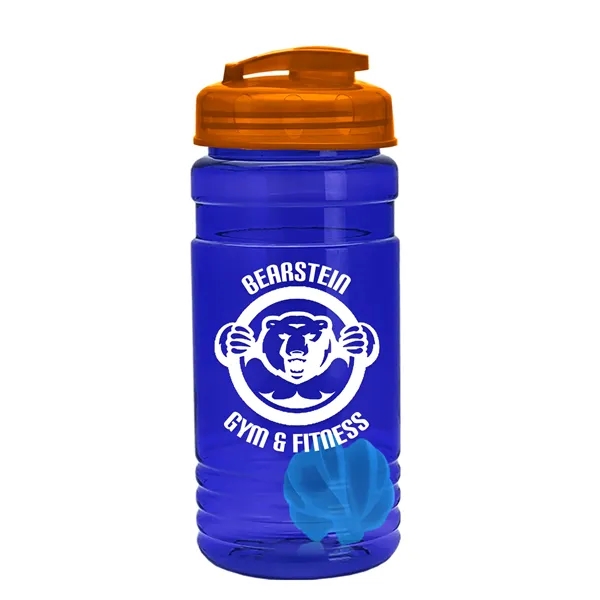 20 oz / 600ml Transparent Shaker Bottle with Mixing Ball and... from ASI 40480 Koozie Group