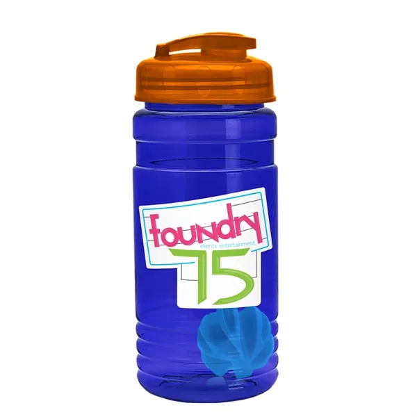 20 oz / 600ml Transparent Shaker Bottle with Mixing Ball and... from ASI 40480 Koozie Group