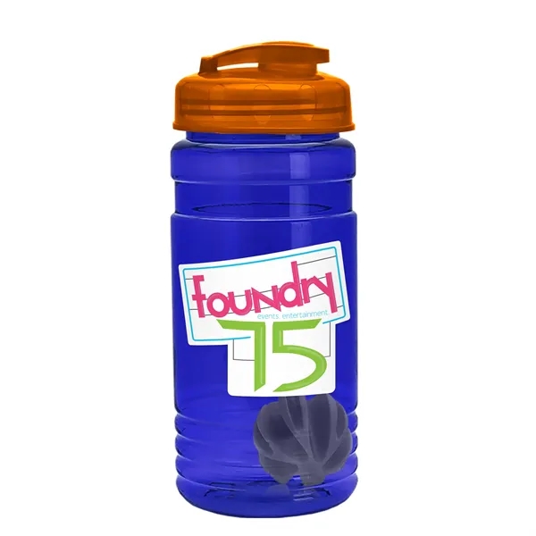 20 oz / 600ml Transparent Shaker Bottle with Mixing Ball and... from ASI 40480 Koozie Group